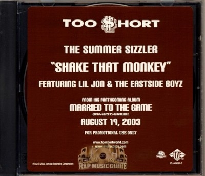 too hort shake that monkey too hort shake that monkey