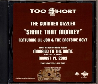 too hort  shake that monkey