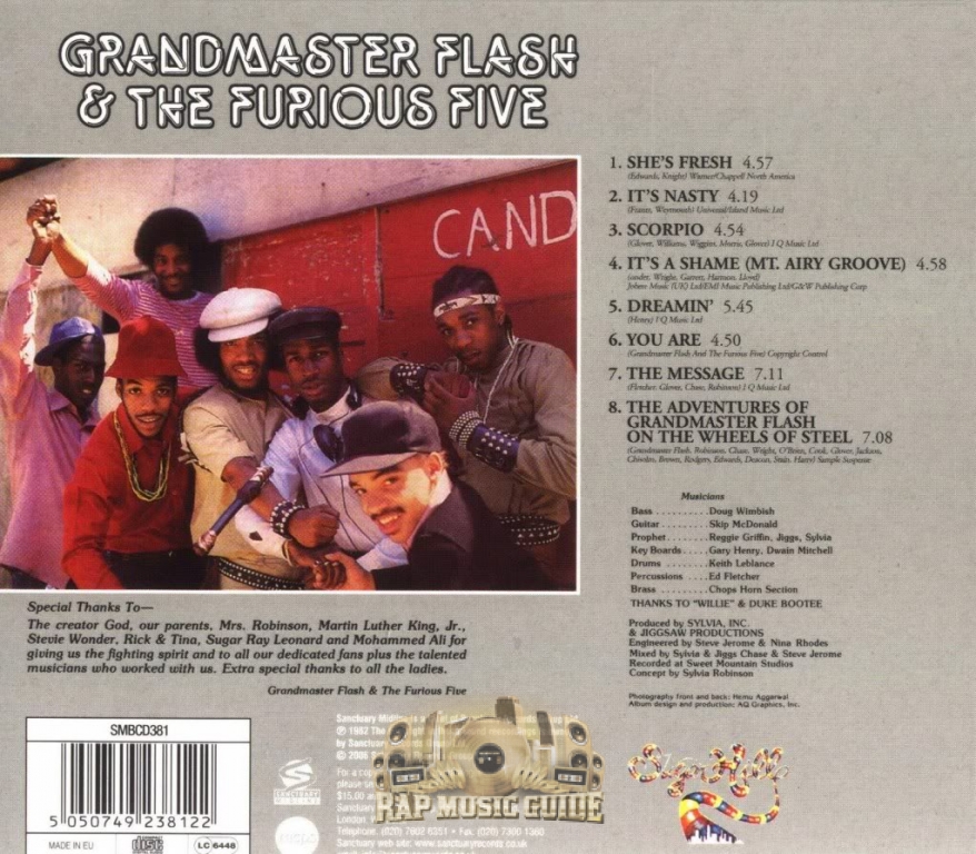 Grandmaster Flash & The Furious Five - The Message: Record