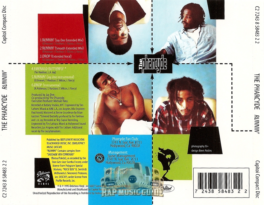 The Pharcyde - Runnin': Single. CD | Rap Music Guide