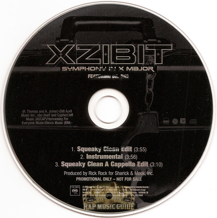 Xzibit - Symphony In X Major: Promo, Single. CD | Rap Music Guide