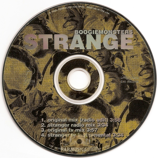 Boogiemonsters - Strange: Promo, Single. CD | Rap Music Guide