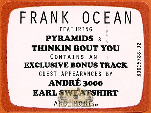 Frank Ocean Channel Orange 限定1000 フランク - www.shipsctc.org