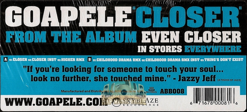 goapele closer album