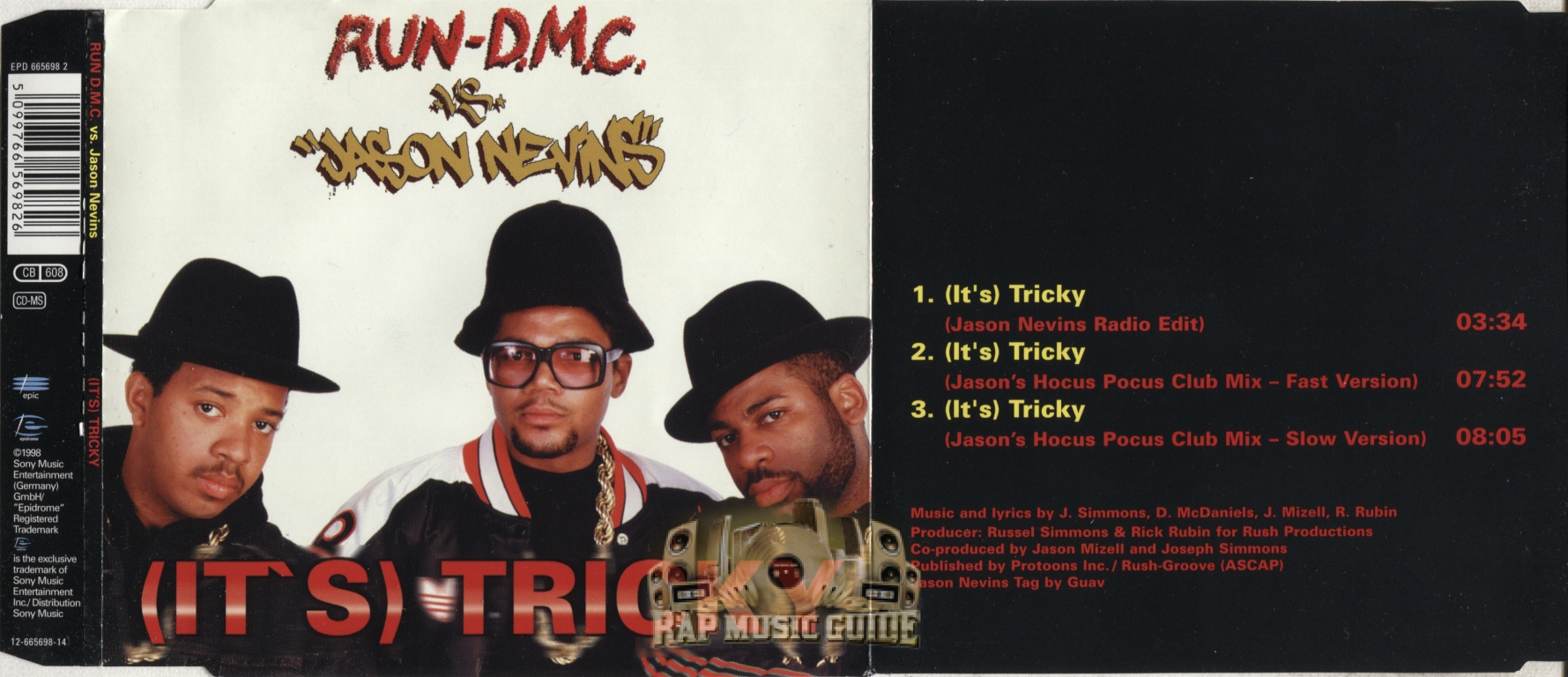 Run D M C Vs Jason Nevins It S Tricky Cd Rap Music Guide