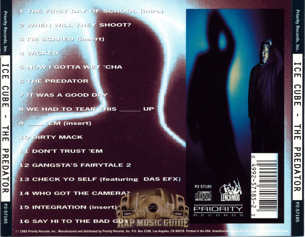 Ice Cube - The Predator.
