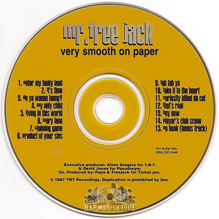 Mr. Free Jack - V.S.O.P. (Very Smooth On Paper): CD | Rap Music Guide