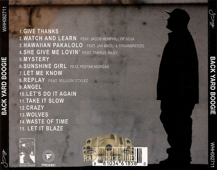 J Boog - Backyard Boogie: CD | Rap Music Guide