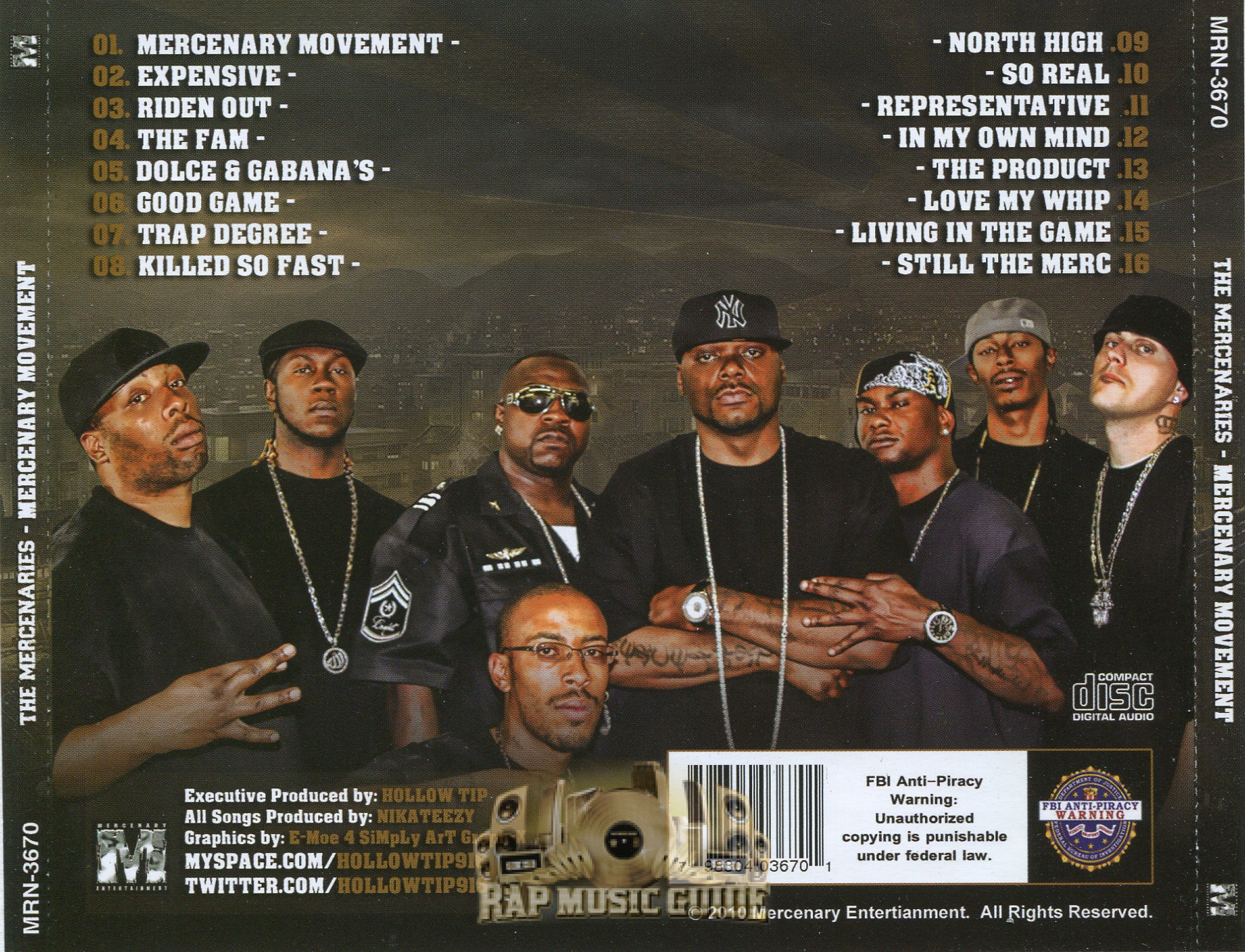 The Mercenaries - Mercenary Movement: CD | Rap Music Guide