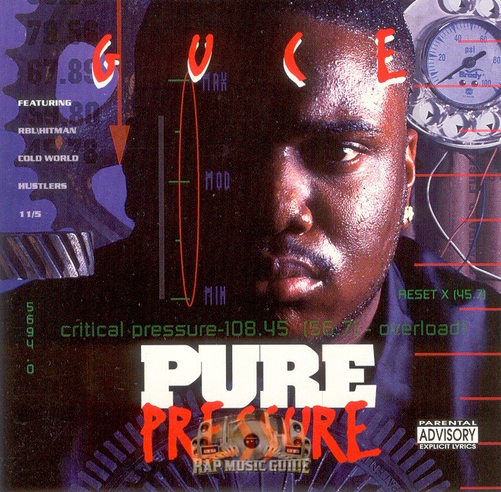 Guce - Pure Pressure: CD | Rap Music Guide