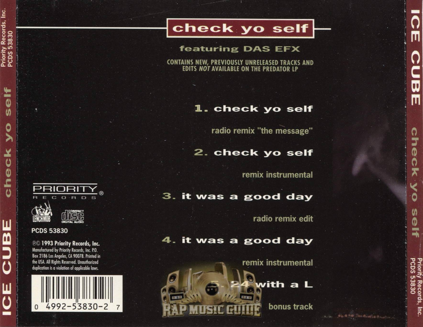 Check yo self remix sample