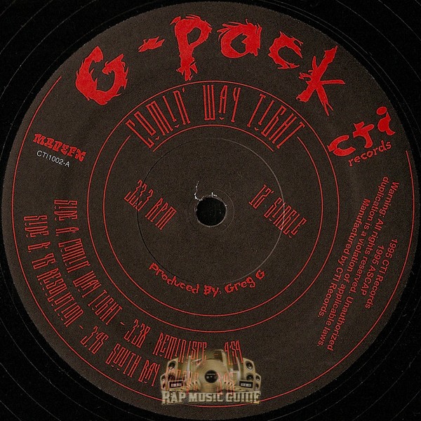 G-Pack – Comin' Way Tight