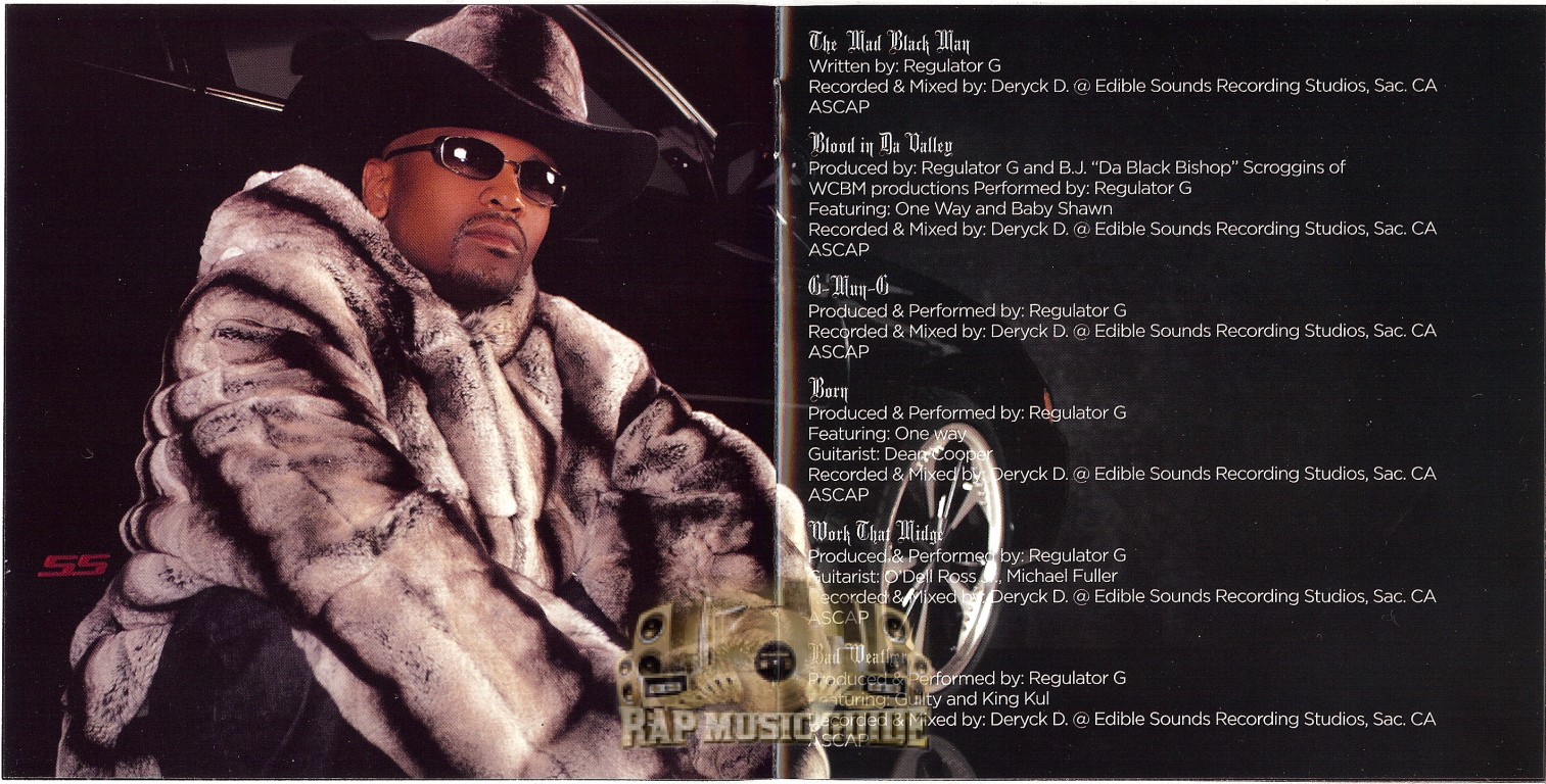Regulator G - The Mad Black Man: CD | Rap Music Guide