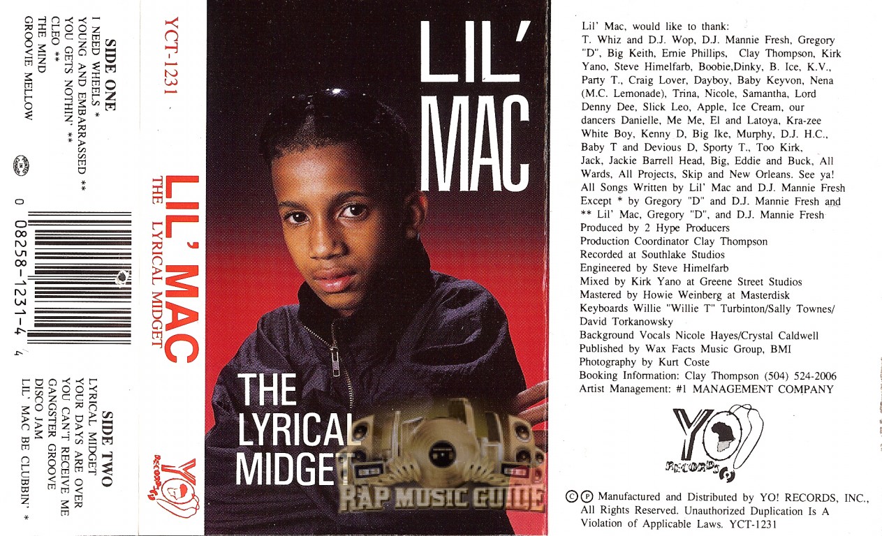 Lil Mac - The Lyrical Midget.
