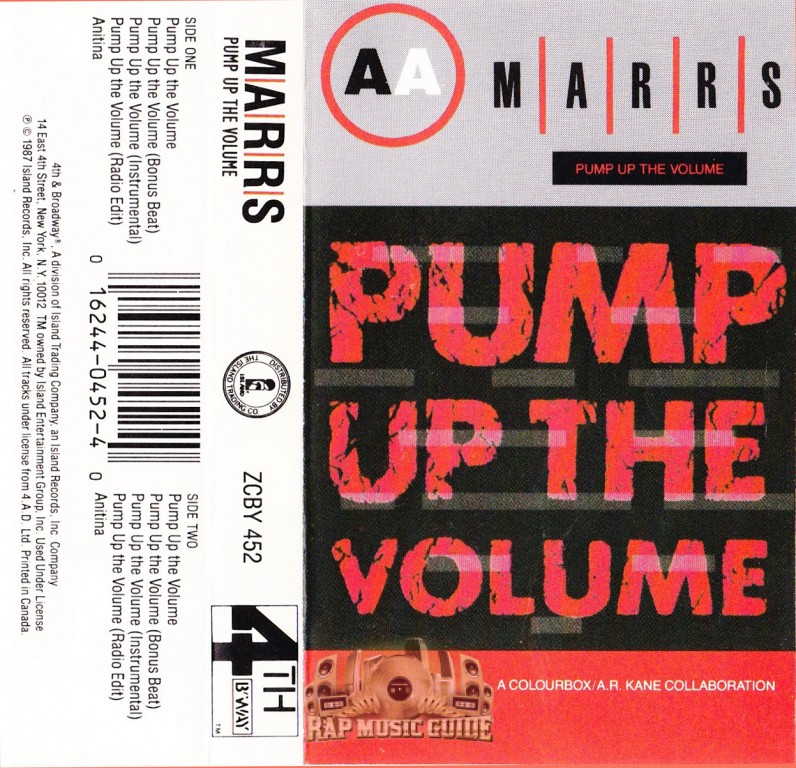 M A R R S Pump Up The Volume 1987 Vinyl Discogs