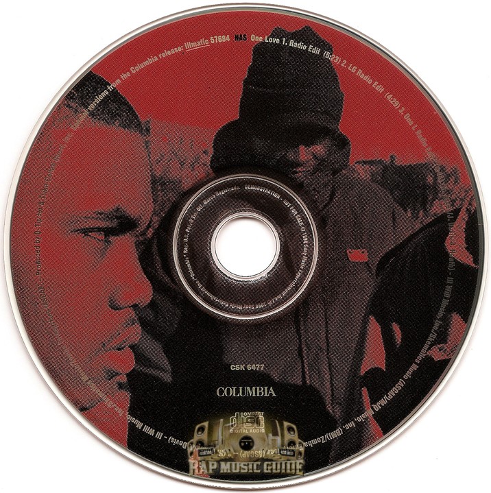 Nas - One Love: Promo, Single. CD | Rap Music Guide