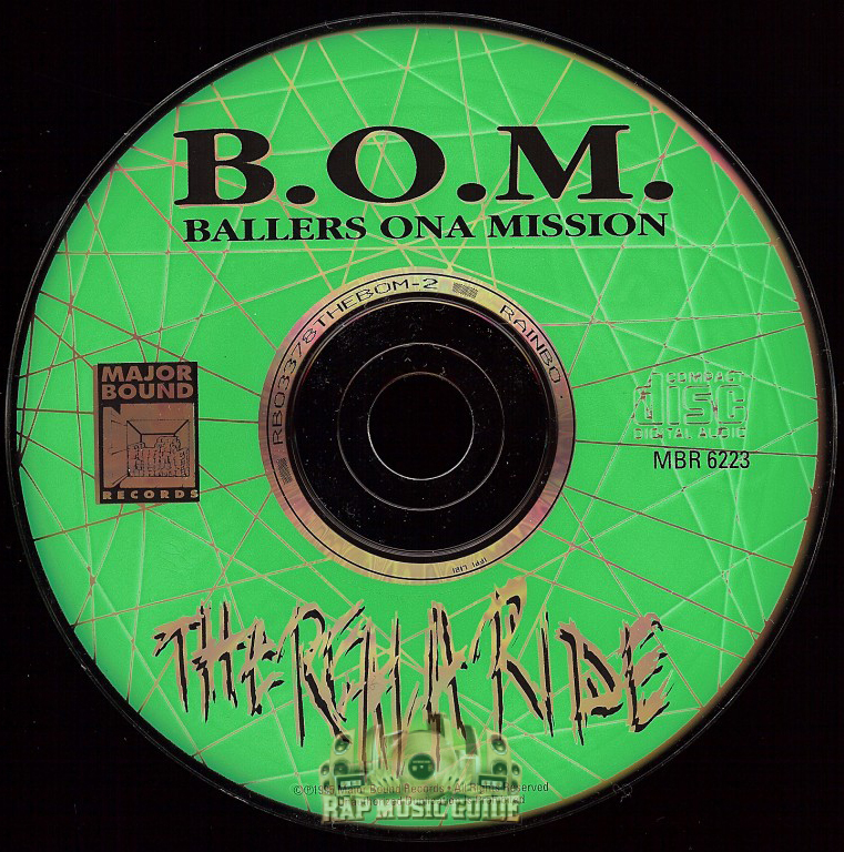 B.O.M. - The Reala Ride cd og