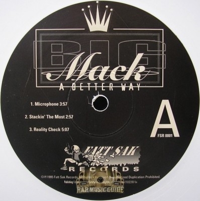 Big Mack - A Better Way EP