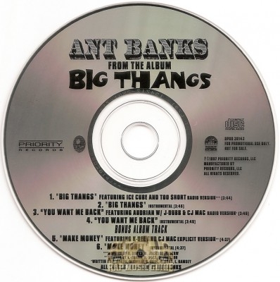 Ant Banks - Big Thangs EP