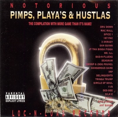 Notorious Pimps, Playa's & Hustlas - Notorious Pimps, Playa's & Hustlas