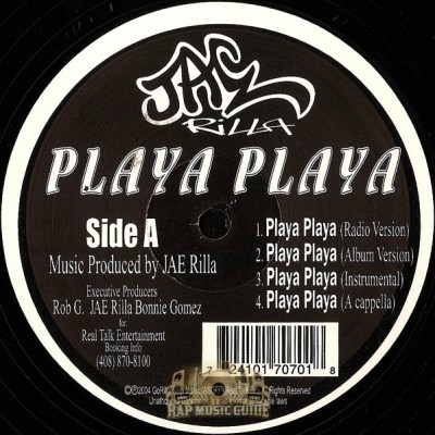 Jae Rilla - Playa Playa / Roll Call