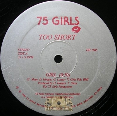 Too Short - Girl / Shortrapp