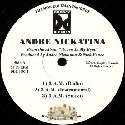 Andre Nickatina - Raven In My Eyes EP