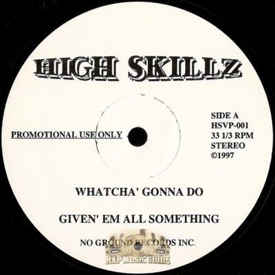 High Skillz - My Thought Process EP