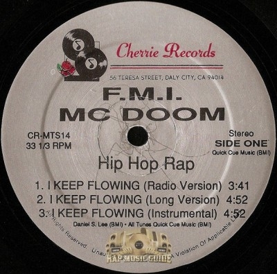 F.M.I. & MC Doom - I Keep Flowing