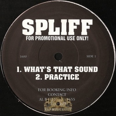 Spliff - What's That Sound / Practice