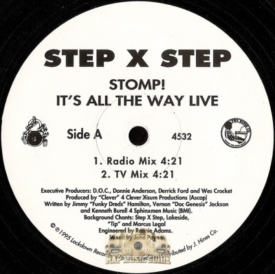 Step X Step - Stomp! It's All The Way Live