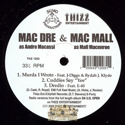 Mac Dre & Mac Mall - Da U.S. Open EP