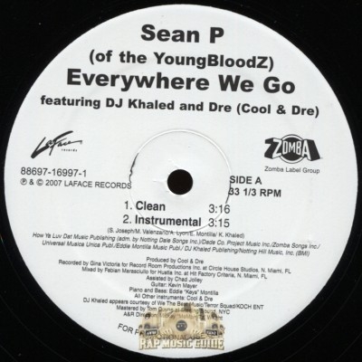 Sean P - Everywhere We Go