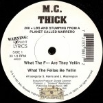 MC Thick - What The Fuck Are They Yellin