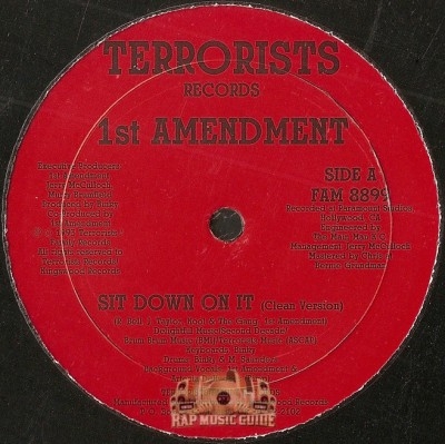 1st Amendment - Sit Down On It