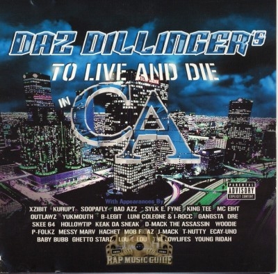Daz Dillinger - To Live And Die In CA