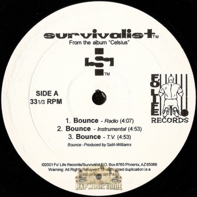 Survivalist - Bounce / West