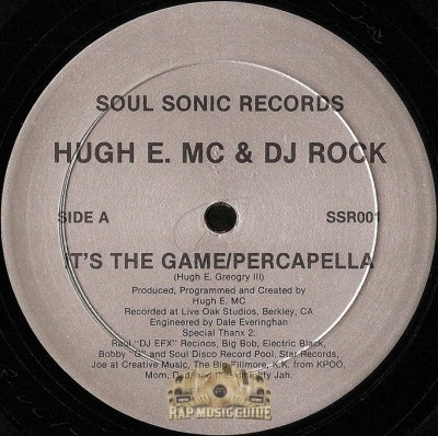 Hugh E. MC & DJ Rock - It's The Game / The Beat Has Bass