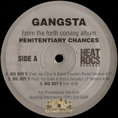 Gangsta - Penitentiary Chances EP