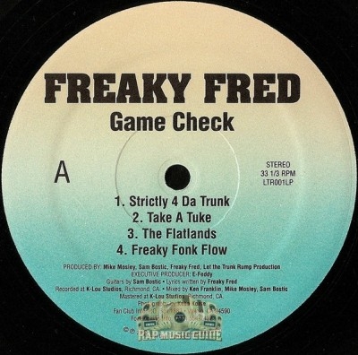Freaky Fred - Game Check