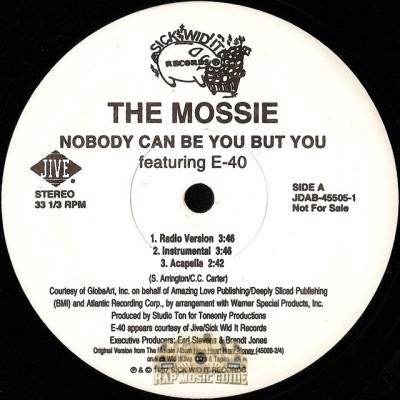 Mossie - Nobody Can Be You But You