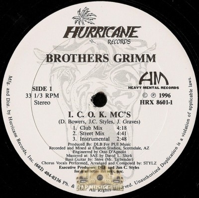 Brothers Grimm - I.C.O.K. MC's