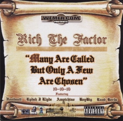 Rich The Factor - Many Are Called But Only A Few Are Chosen