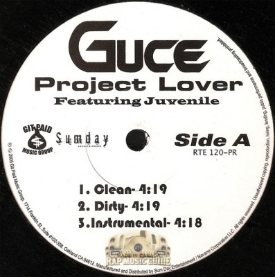 Guce - Project Lover / 50 Explanations