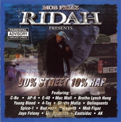 Ridah - 90% Street 10% Rap