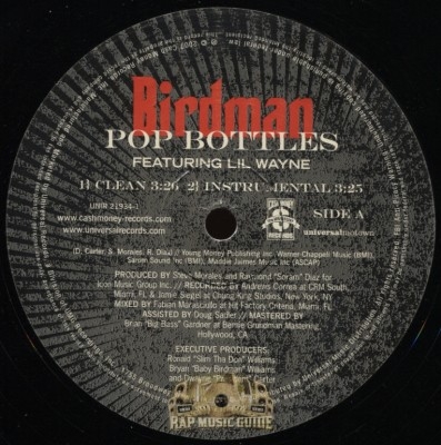 Birdman - Pop Bottles