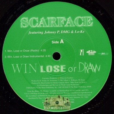 Scarface - Win Lose Or Draw/Southside