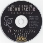 Brown Factor - Tha 2nd Coming: Snippets Only