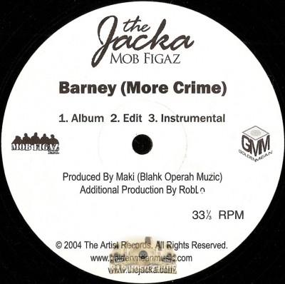 Jacka - Barney (More Crime) / Girls Say