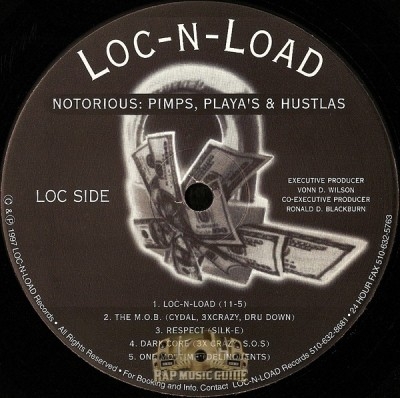 Loc-N-Load - Notorious Pimps, Playas & Hustlas